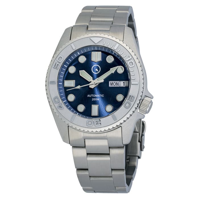 Islander 38mm Automatic Dive Watch with Radiant Blue Dial #ISL-63