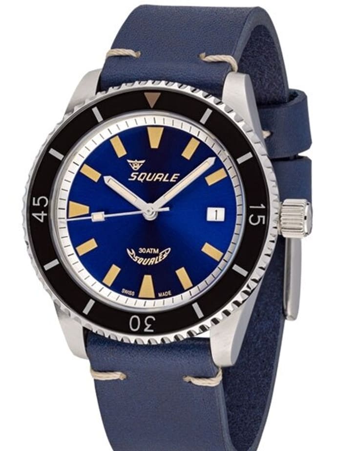Squale Montauk 300 Meter Swiss Made Automatic Dive Watch with Sapphire Crystal #MTK-02