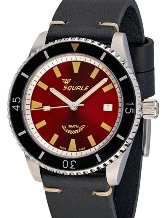 Squale Montauk 300 Meter Swiss Made Automatic Dive Watch with Sapphire Crystal #MTK-04