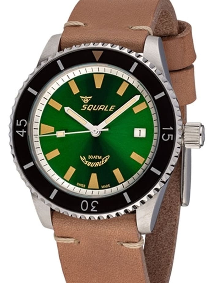 Squale Montauk 300 Meter Swiss Made Automatic Dive Watch with Sapphire Crystal #MTK-06