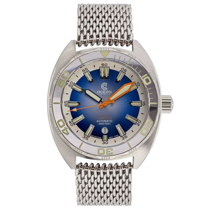 Ocean Crawler Core Diver Swiss Automatic Watch with AR Sapphire Crystal #CD-V3-1321
