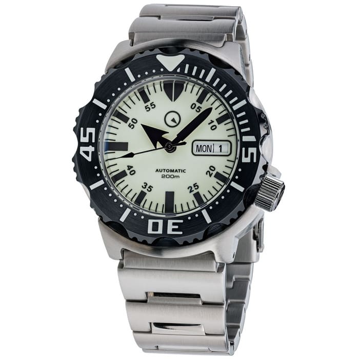 Islander C3 SuperLuminous Dial Automatic Dive Watch with AR Double Dome Sapphire Crystal, and 120-click Bezel #ISL-58