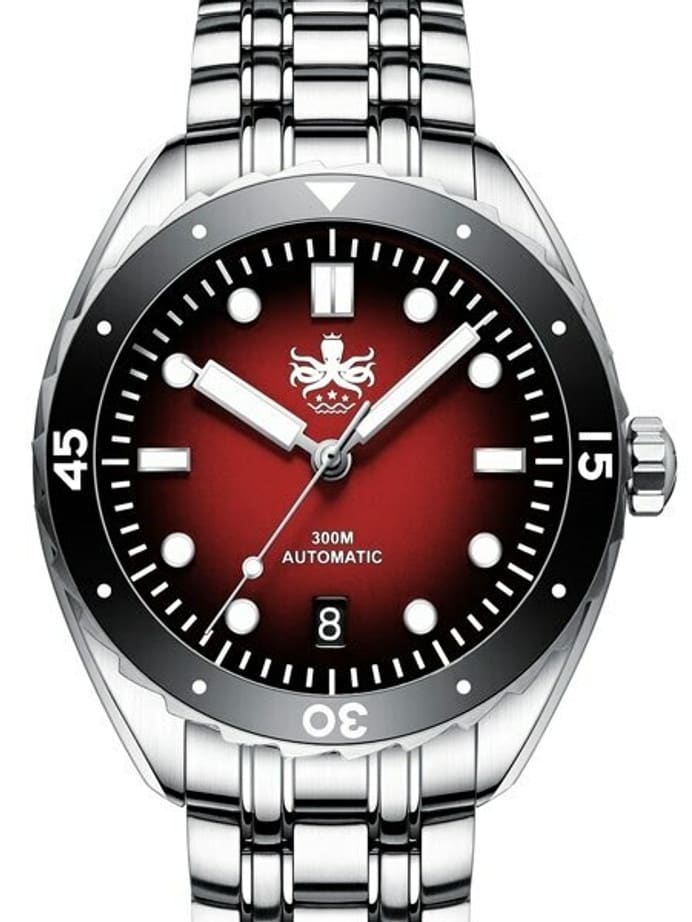 Scratch and Dent - PHOIBOS Eagle Ray 300-Meter Automatic Dive Watch with Double Dome AR Sapphire Crystal #PY025D