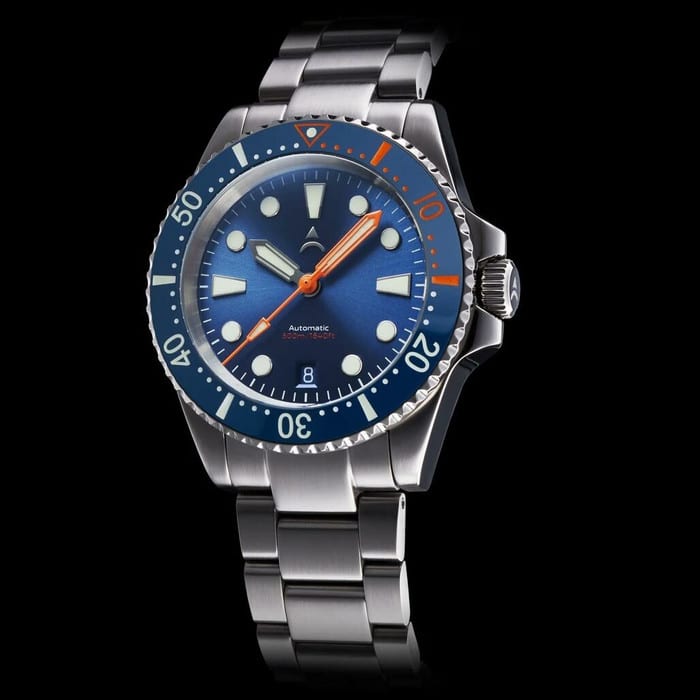 Axios Ironclad 500-Meter Swiss Automatic Dive Watch with DD AR Sapphire Crystal #AX-IC-02