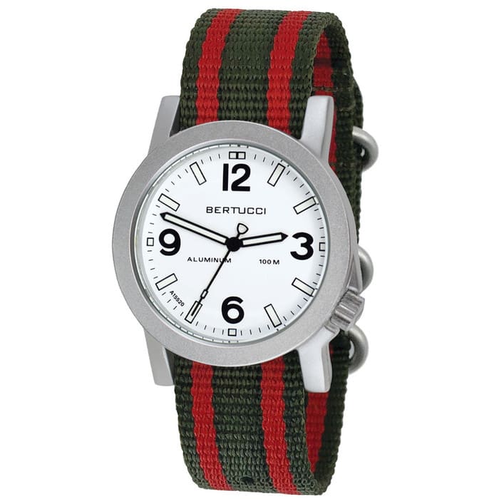 Bertucci A-6A Experior Tempo sport-field watch with light weight 40mm case #16522