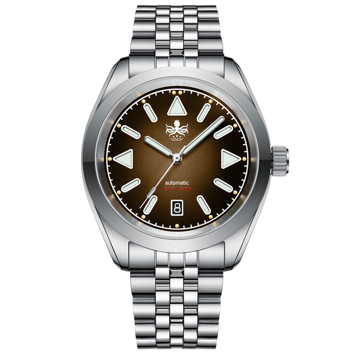 PHOIBOS Nebula Hi-Beat Automatic Watch with Sandwich Dial, AR