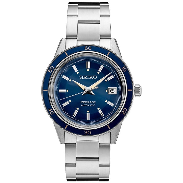 Seiko Presage Automatic Sporty Dress Watch with 41mm Case, and Hardlex Box Crystal #SRPG05