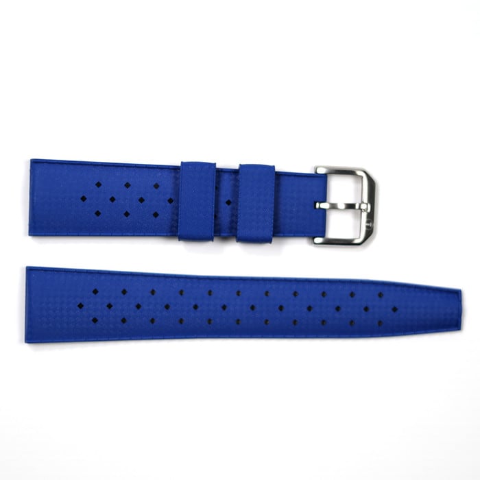 TROPIC Vulcanized Rubber Dive Strap in Royal Blue #TROP-08