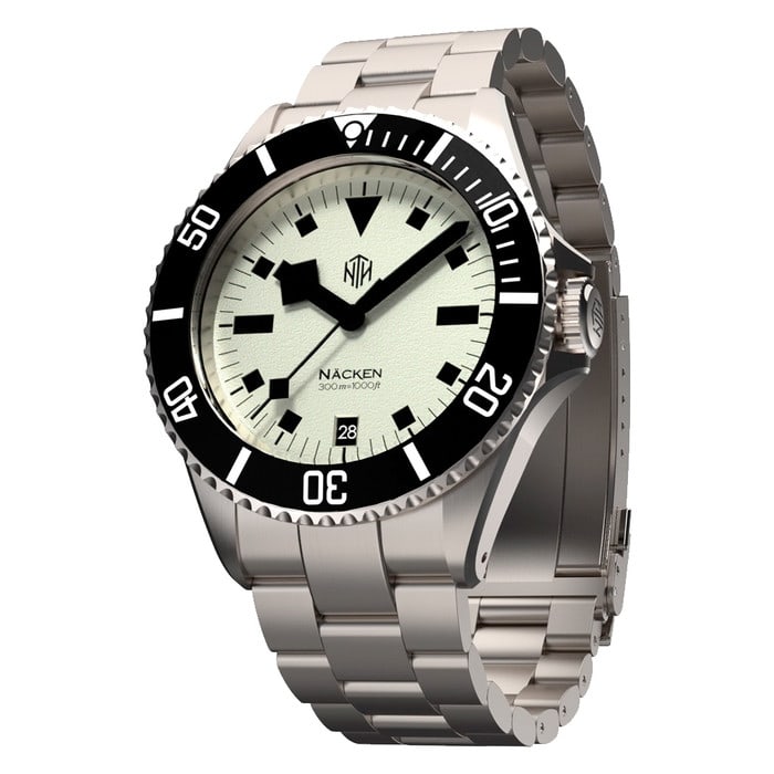 NTH Näcken Vintage Full Lume Hi-Beat Automatic Dive Watch with Date #WW-NTH-NVWD