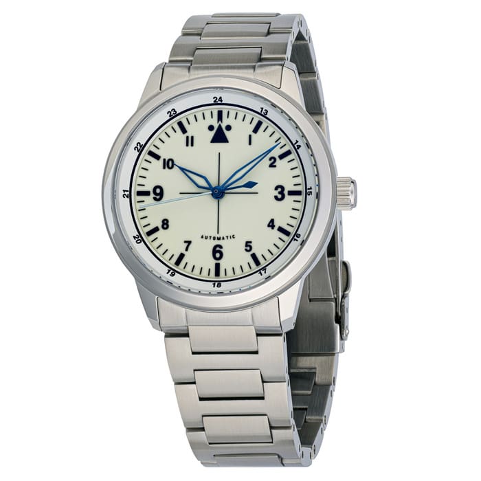 Islander x Hemel Hawkeye 39mm Modern Flieger with Full Lume Dial #ISL-204