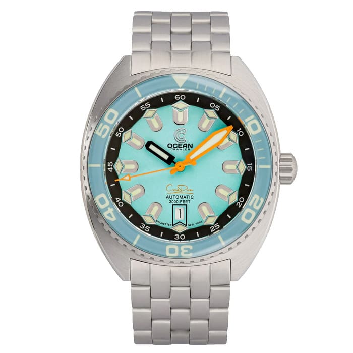 Ocean Crawler Core Diver V4 with Aqua Dial #OC-CR-V4-AQ