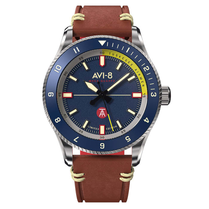 AVI-8 Tuskegee Airmen Meca-Quartz Limited Edition, Lucera #AV-4103-02