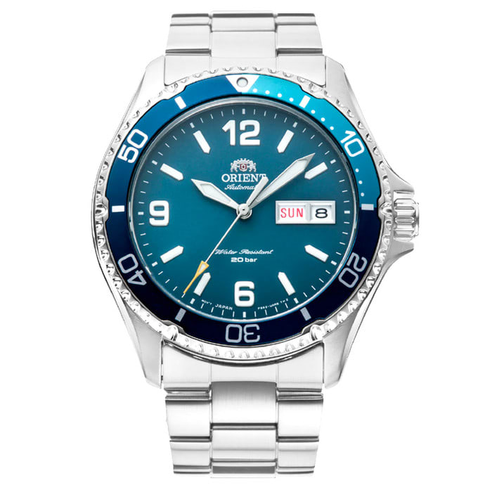 Orient Mako 3 Automatic Dive Watch with Blue Dial #RA-AA0818L19B