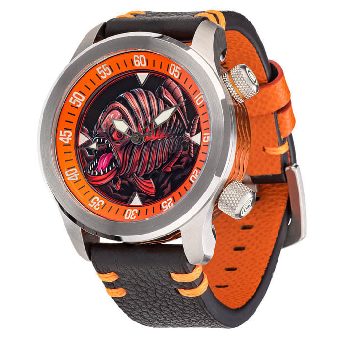 Ocean Crawler Piranha Orange Diver 2023 #OC-PRN-ORG