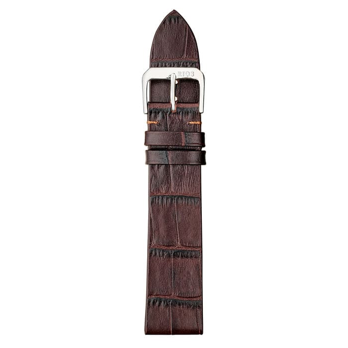 RIOS1931 MIAMI Genuine Calf Leather Brown Watch Strap #R35-103