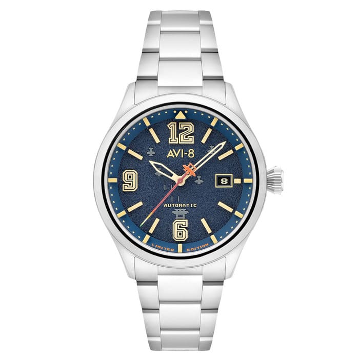 AVI-8 Capcom 1942 Automatic Limited Edition Blue Watch AV-4104-11