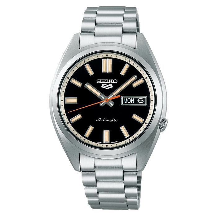 Seiko 5 SNXS Series Automatic Watch with Black Dial #SRPK89