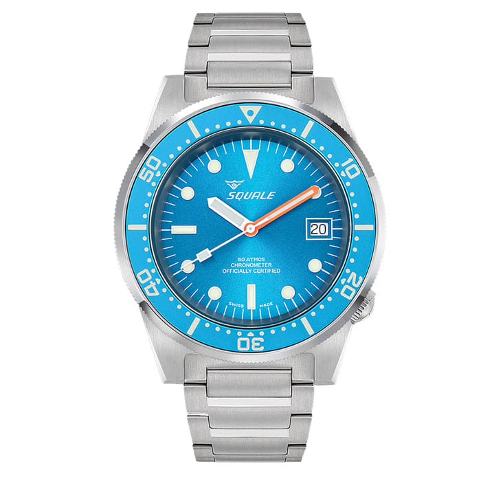 Squale 1521 Ocean COSC Certified Chronometer 50 Atmos Dive Watch #1521COSOCN.SQ20B