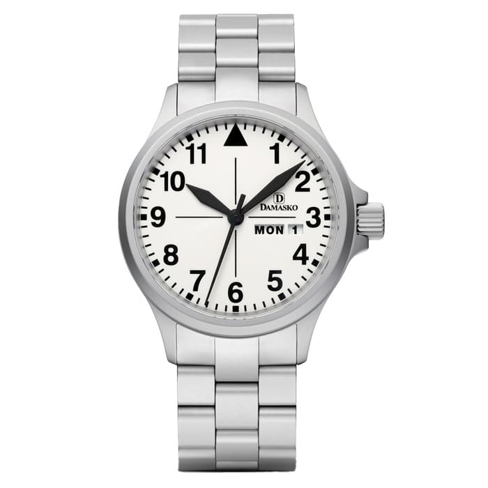 Damasko 40mm Automatic Watch with In-House Movement on Bracelet #DK37-BRAC