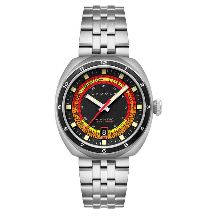 Cadola Giulia Suprema Automatic Watch with Glossy Black Dial #CD
