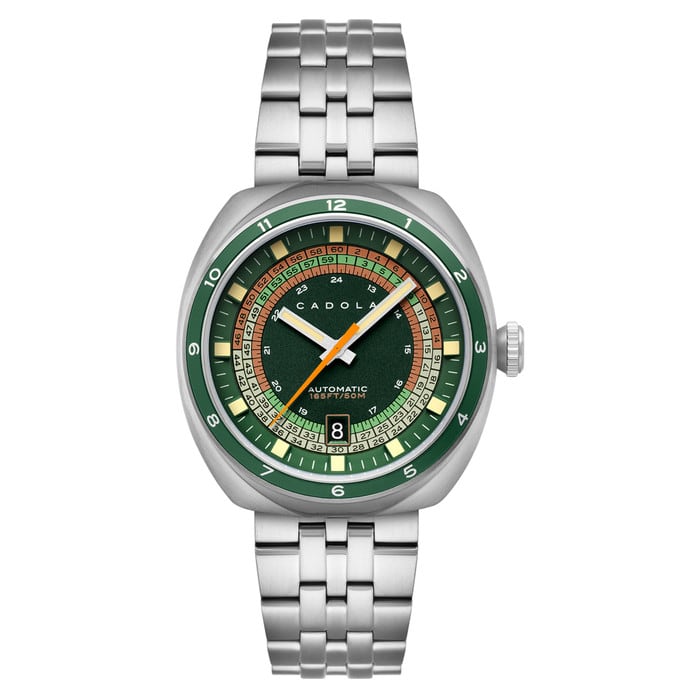 Cadola Giulia Suprema Automatic Watch with Evergreen Dial #CD-1044-55