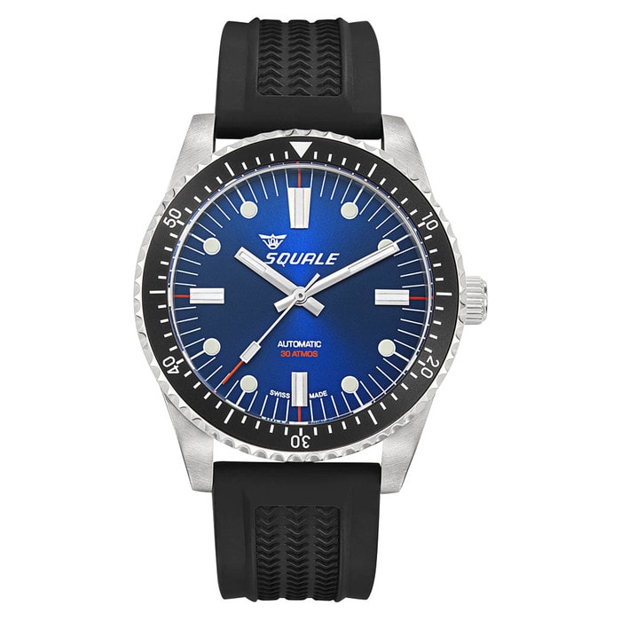 Squale Montauk 300M Swiss Automatic Diver with Rich Blue Dial #MTK-22