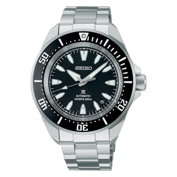 Seiko Prospex 42mm Samurai Automatic Diver with Black Dial #SRPL13