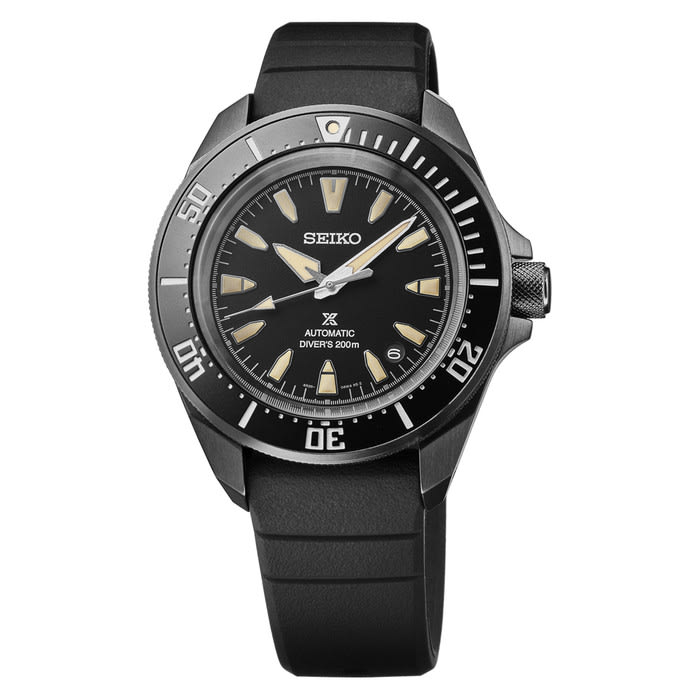 Seiko Prospex 42mm Samurai Automatic Diver with Black Dial #SRPL15