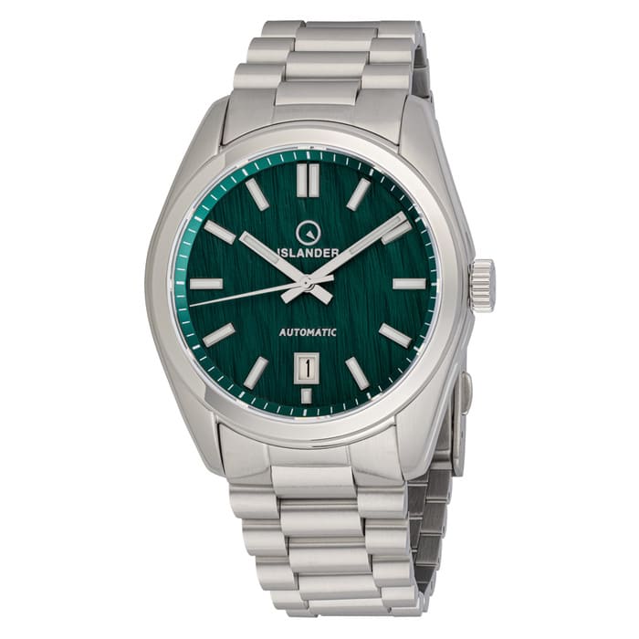 Islander Upper Brookville Automatic Dress Watch with Hunter Green Dial #ISL-288