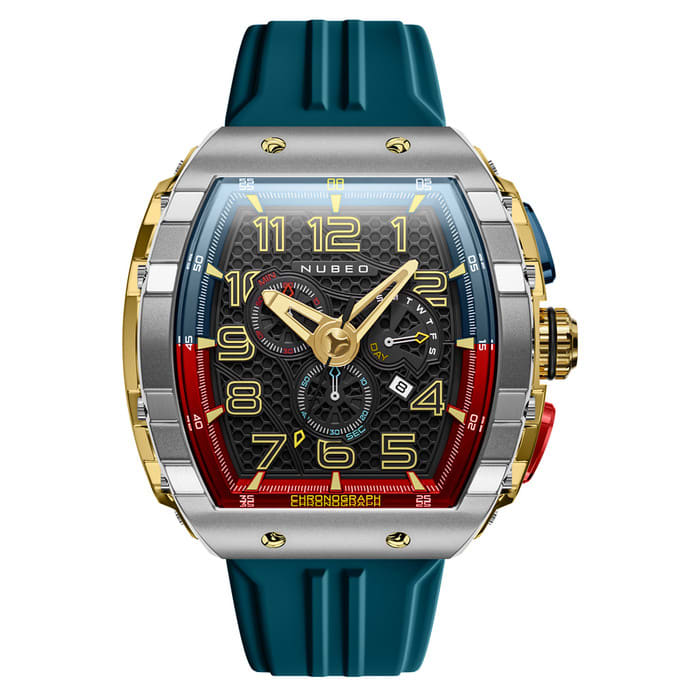 Nubeo Magellan Retrograde Chronograph Gamer Blue #NB-6088-04