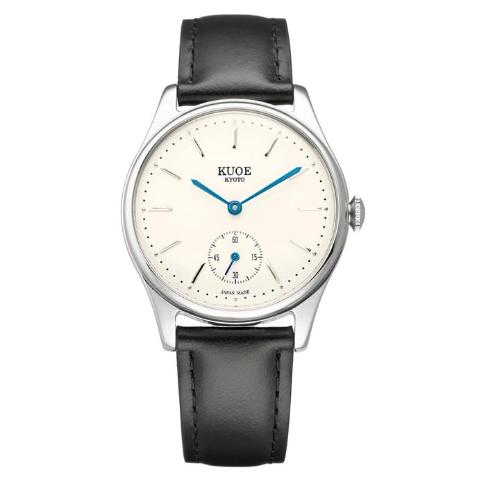 KUOE Old Smith 90-001 Quartz 35mm Dress Watch #OS90001-BBL-O-BK-SA