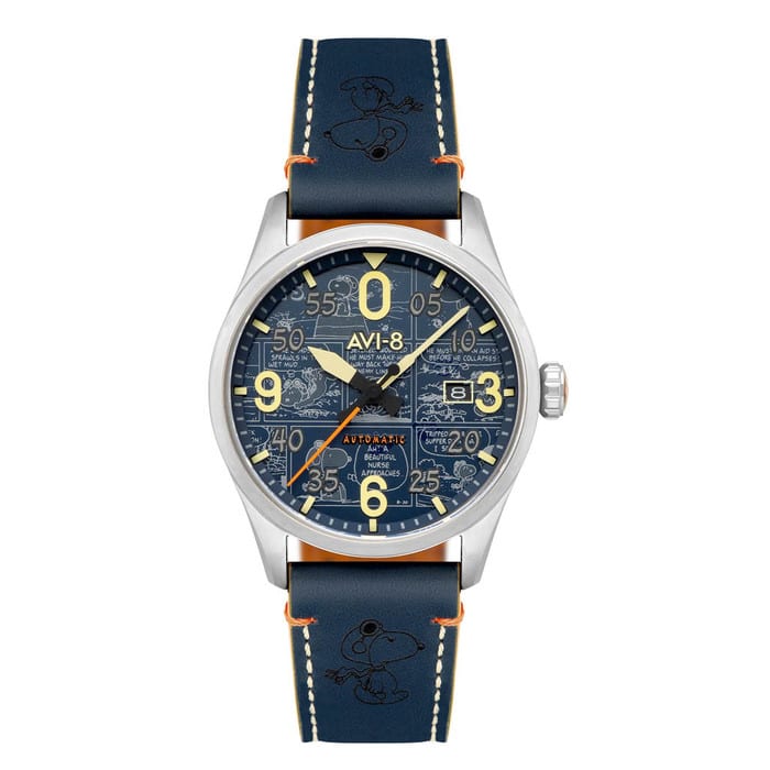 AVI-8 x Peanuts Spitfire Snoopy Flying Ace LE in Beagle Blue #AV-4134-01