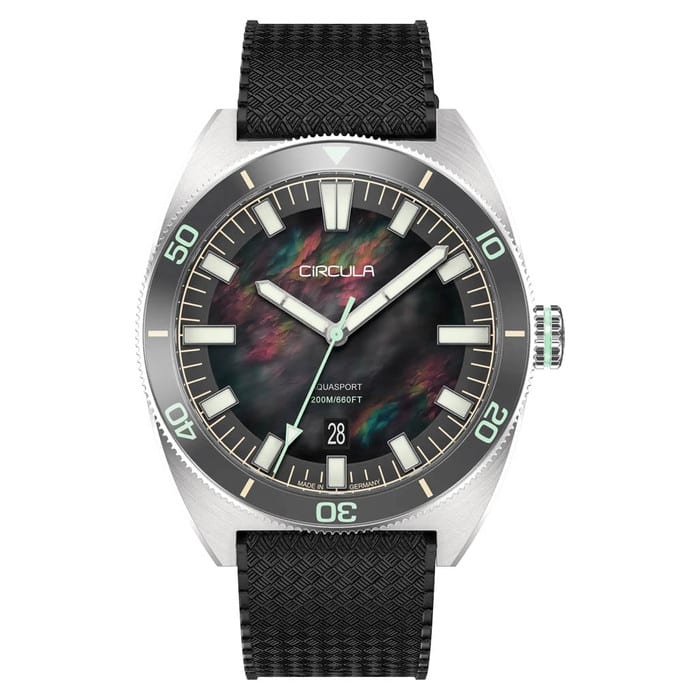 Circula AquaSport II Diver with Mother of Pearl Dial LE #AE-ST-MP