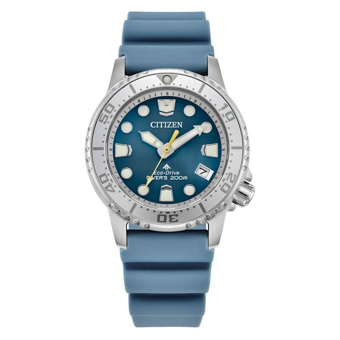 Citizen Promaster 36.5mm Solar Dive Watch with Blue Dial #EO2027-09L