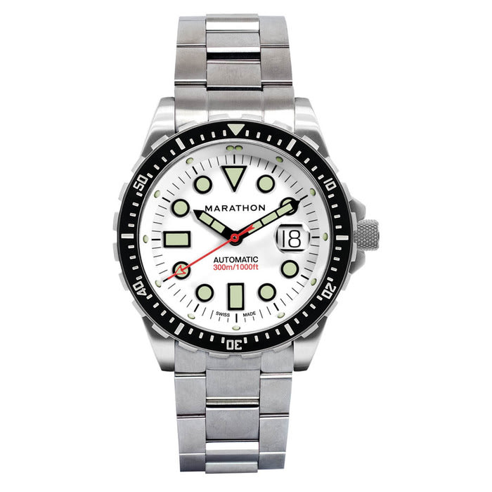 Marathon 46mm Automatic OSAR-D with Arctic Dial and Bracelet #WW194037SS-2501