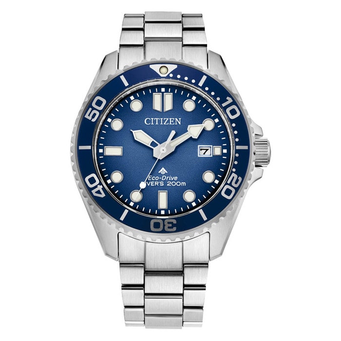 Citizen Eco-Drive Promaster Dive Watch with Blue Dial #BN0260-54L