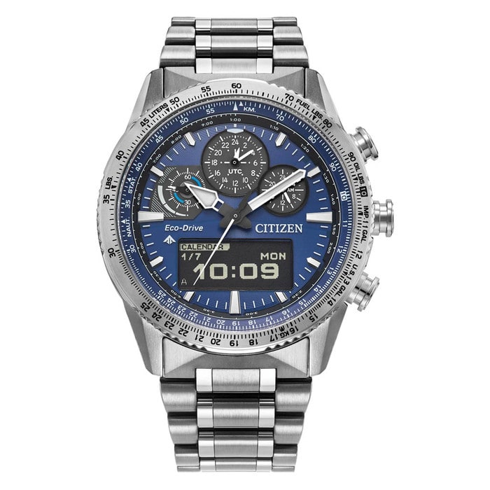 Citizen Eco-Drive Promaster Skyhawk U380 with Blue Dial #JV2000-51L
