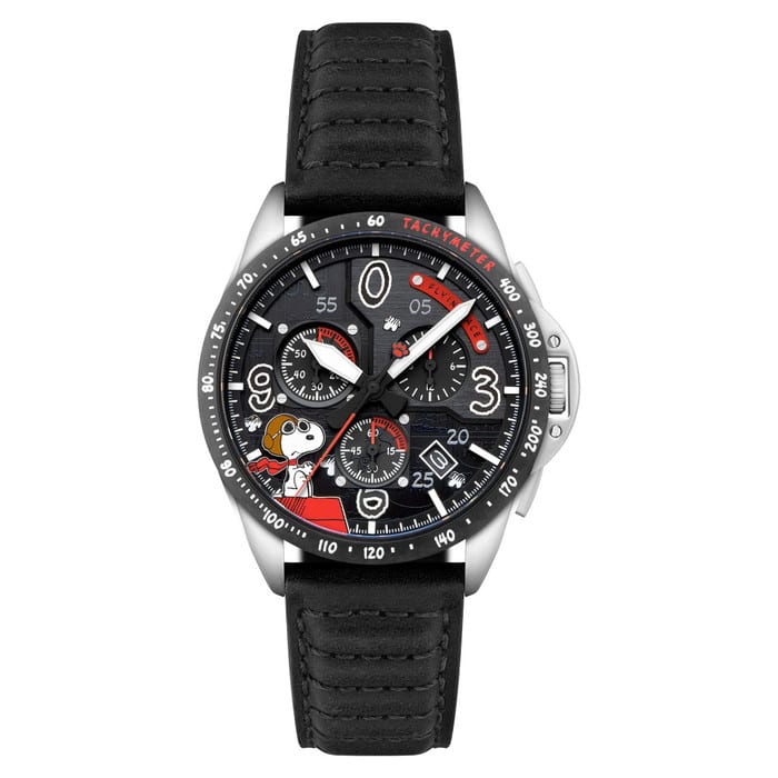 AVI-8 x Peanuts P-51 Mustang Blakeslee Chronograph Snoopy Flying Ace #AV-4140-01