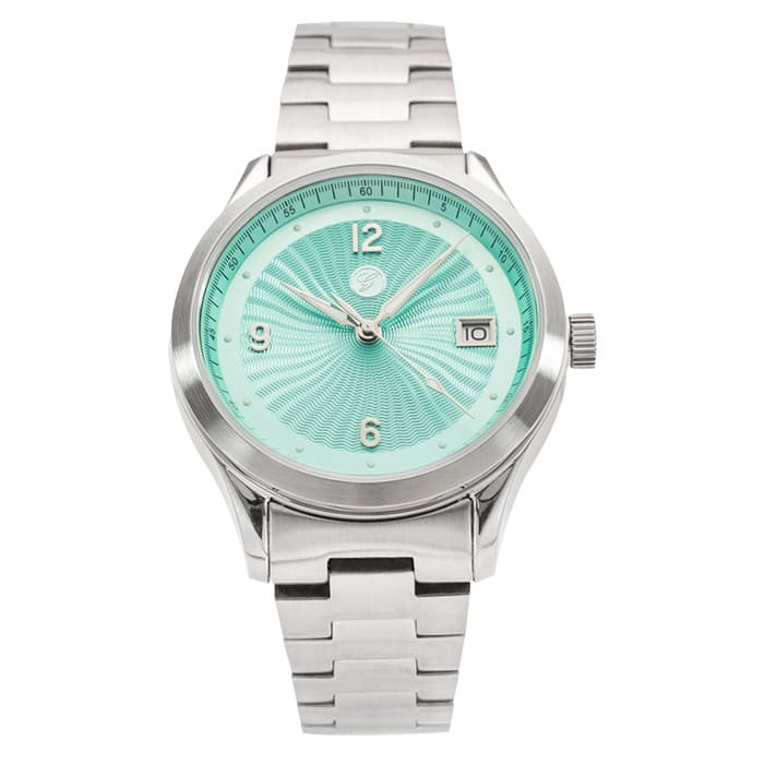 Galvin Loimu Glacier on Steel Bracelet #GVN-05