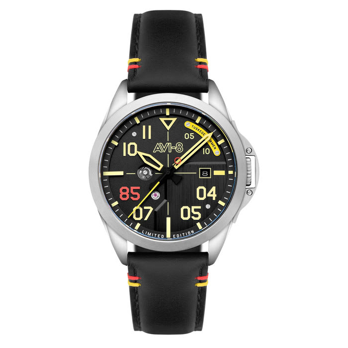 AVI-8 Patriot P-51 Mustang Tuskegee Airman 85th Anniversary LE Watch #AV-4148-01