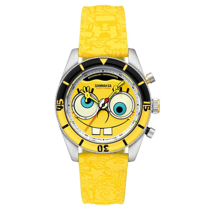 Spinnaker x Sponge Bob Eye Spy Yellow Mechanical Chronograph #SP-5153-01