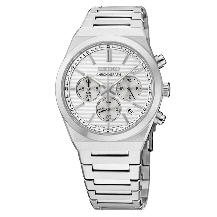 Seiko Essentials Sport Chronograph with Silver Dial #SSB451