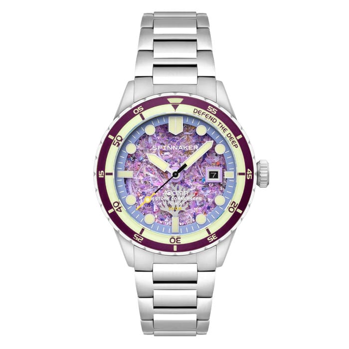 Spinnaker 4ocean Limited Edition Hass Watch with Coral Reef Dial #SP-5172-44