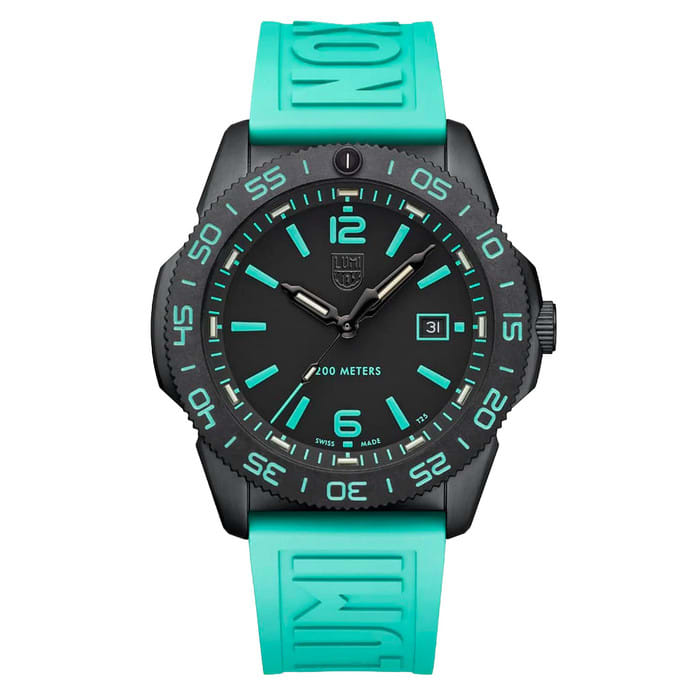 Luminox Pacific Diver Transformative Teal Watch #XS.3124.N.SET