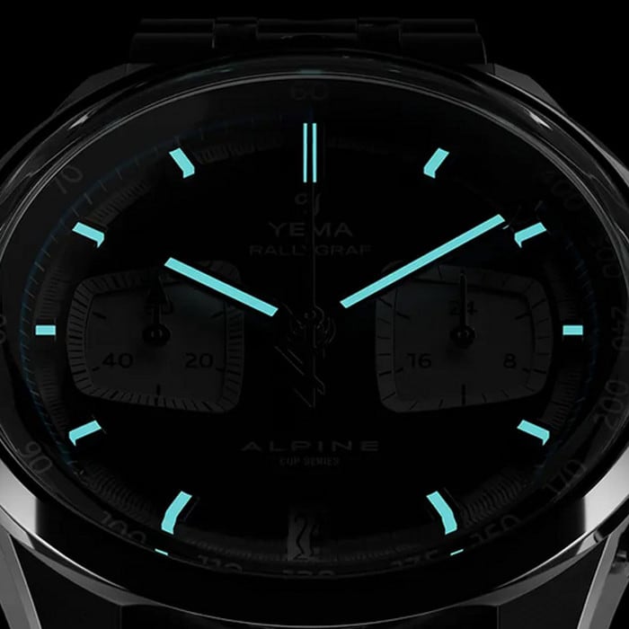 Yema Rallygraf Alpine Cup Series Meca-Quartz Chronograph #YEMA-21