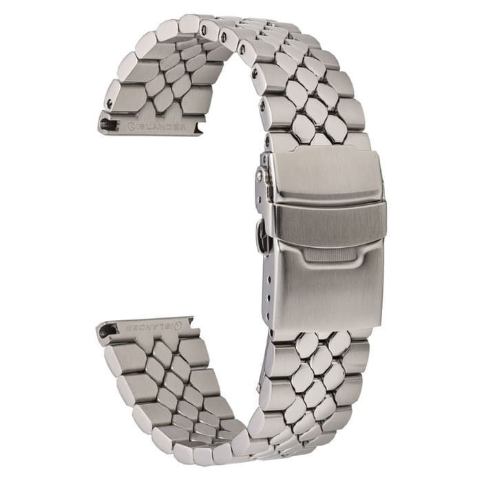 Islander 20mm Universal Fit Scales Watch Bracelet #BRAC-143