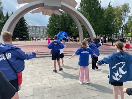 Молодогвардейцы Свердловского района приняли участие в праздничном концерте, посвященном  открытию «Трудовых лагерей» в Перми