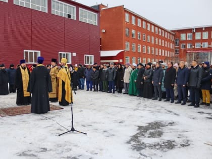 Начальник Пермского института ФСИН России принял участие в церемонии освящение креста на месте будущего храма-часовни в кампусе Пермского государственного национального исследовате