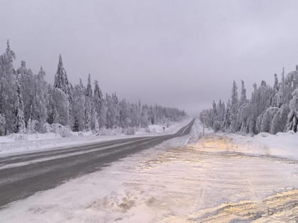 ​На двух трассах в Пермском крае временно ограничили движение грузового транспорта