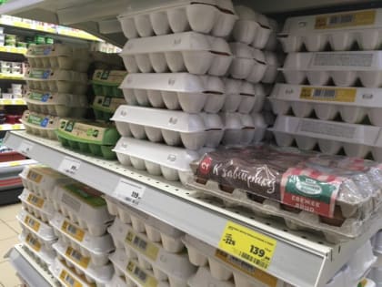 В прошлом году цена на яйцо побила рекорды